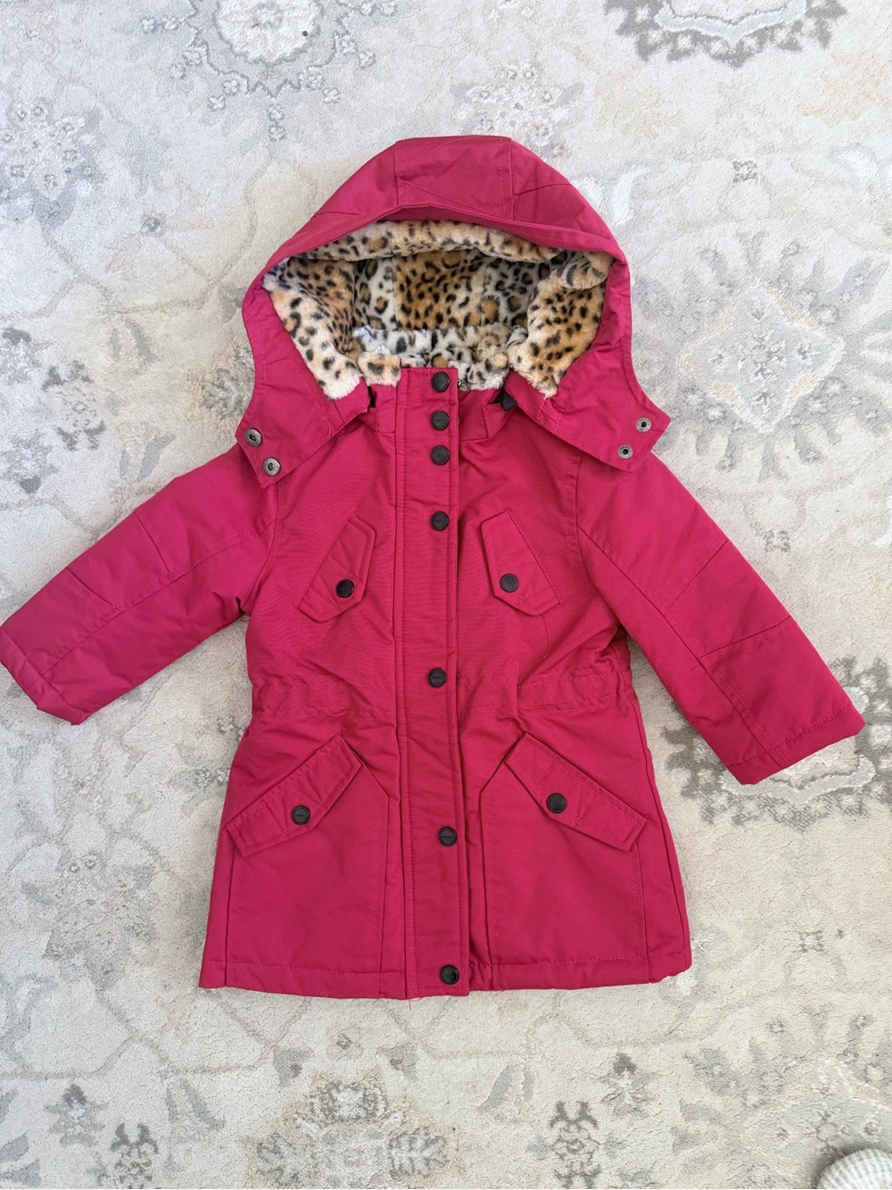 Urban Republic water resistant jacket with removable hood 2T